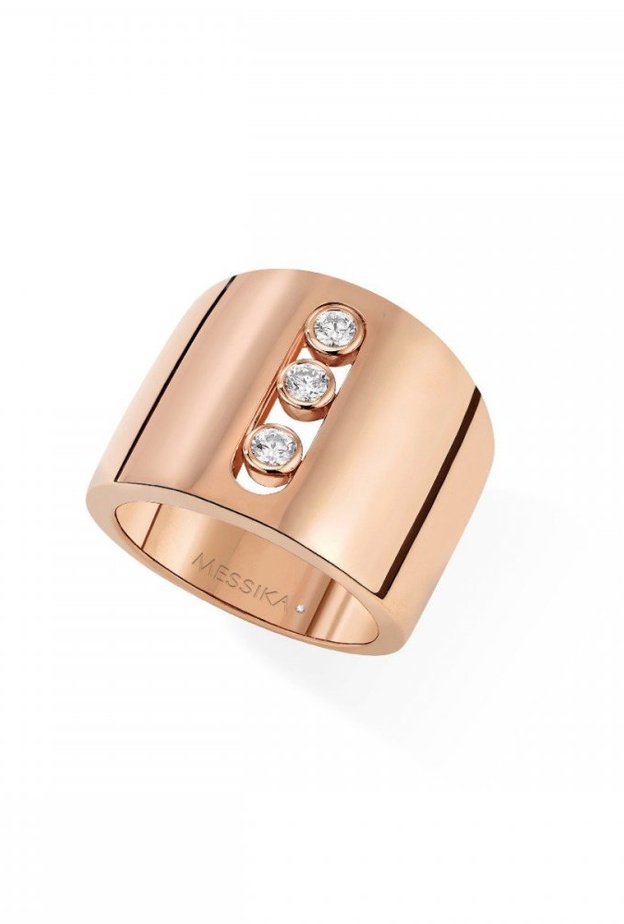 تصميم خاتم ذهب مجدول أنيق من Haute Victoire