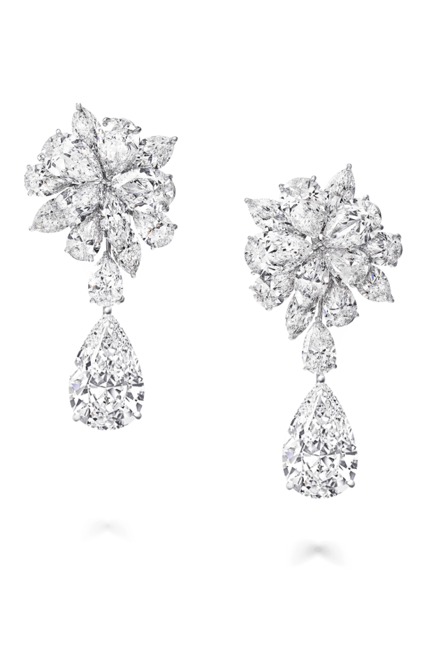 موديلات اقراط ماسية للعروس من دار Chaumet