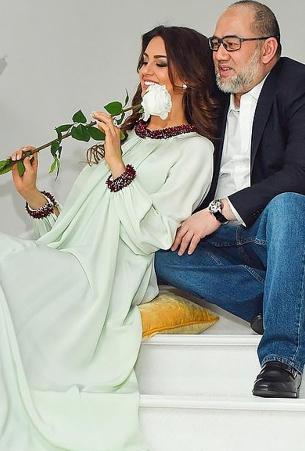 أوكسانا فوفودينا وطفلها