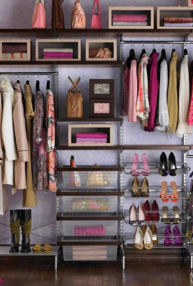 استفيدي من كل مساحة الدولاب بطريقة ذكية