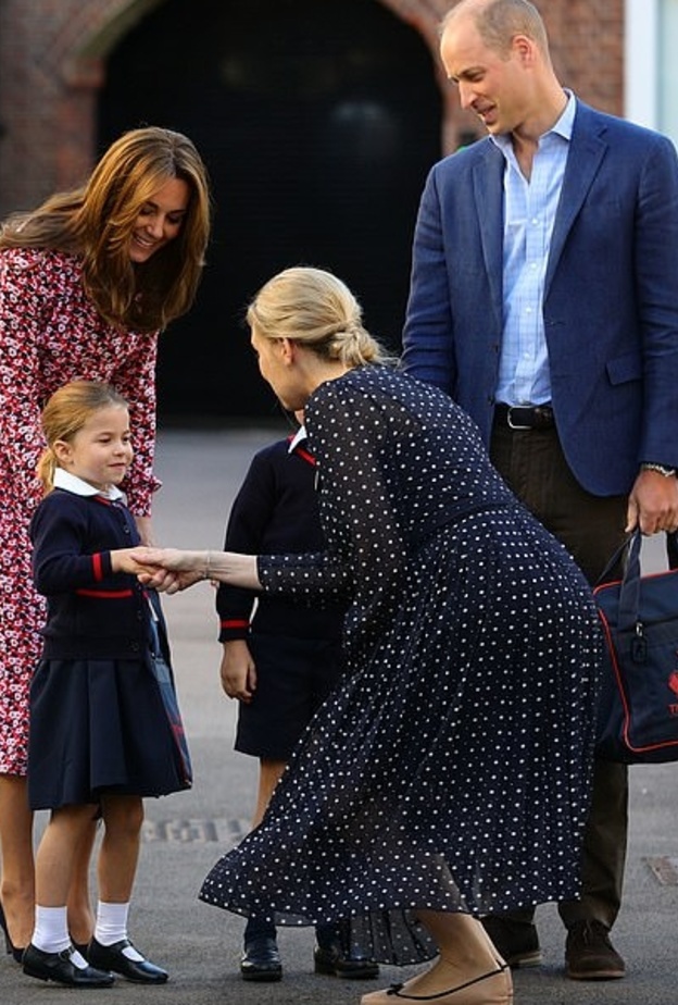 اصطحب الأمير وليام Prince William وزوجته كيت ميدلتون ابنائهم