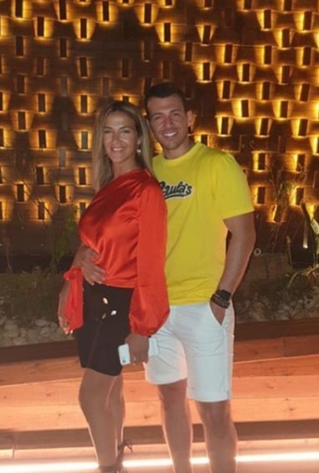 دنيا سمير غانم وزوجها رامي رضوان