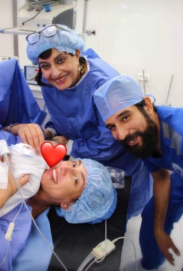 حنان مطاوع تنجب طفلتها الاولى