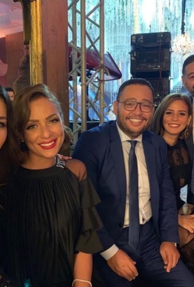 النجوم في حفل زفاف علياء الحسيني