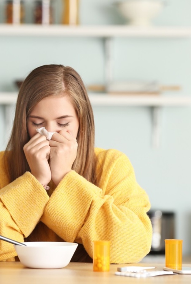 اعراض الانفلونزا الموسمية وطرق الوقاية منها