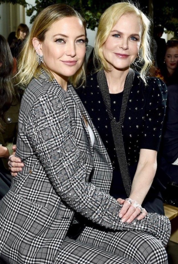 نيكول كيدمان وكيت هدسون في عرض مايكل كورس في أسبوع الموضة في نيويورك 2020