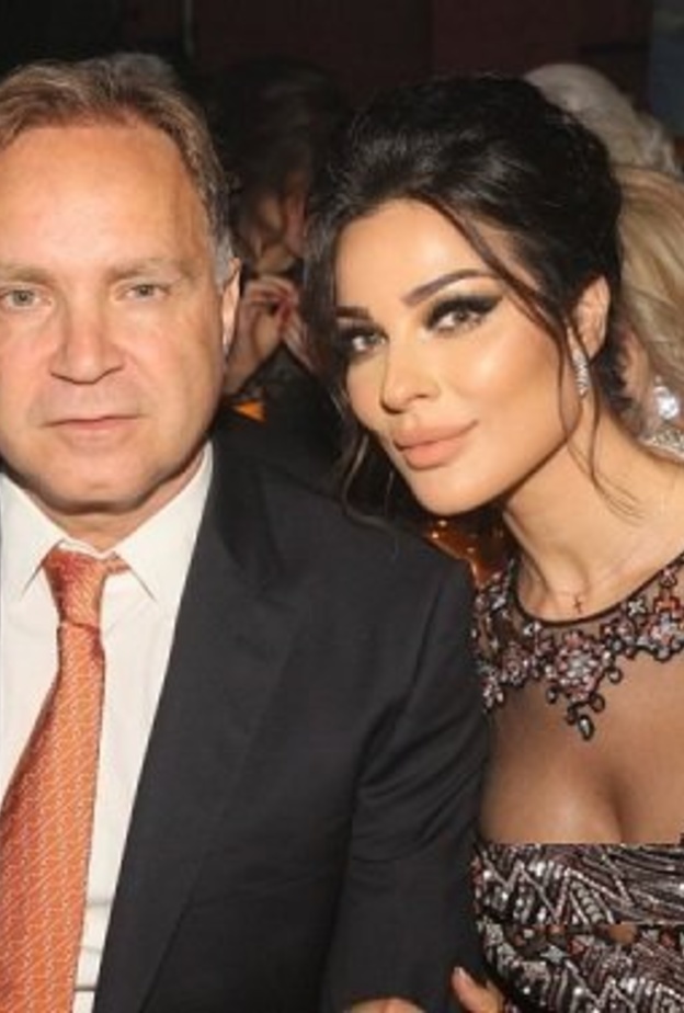 نادين نجيم وزوجها