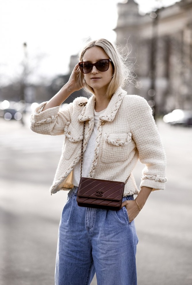 جاكيت تويد من  Alessandra Rich 