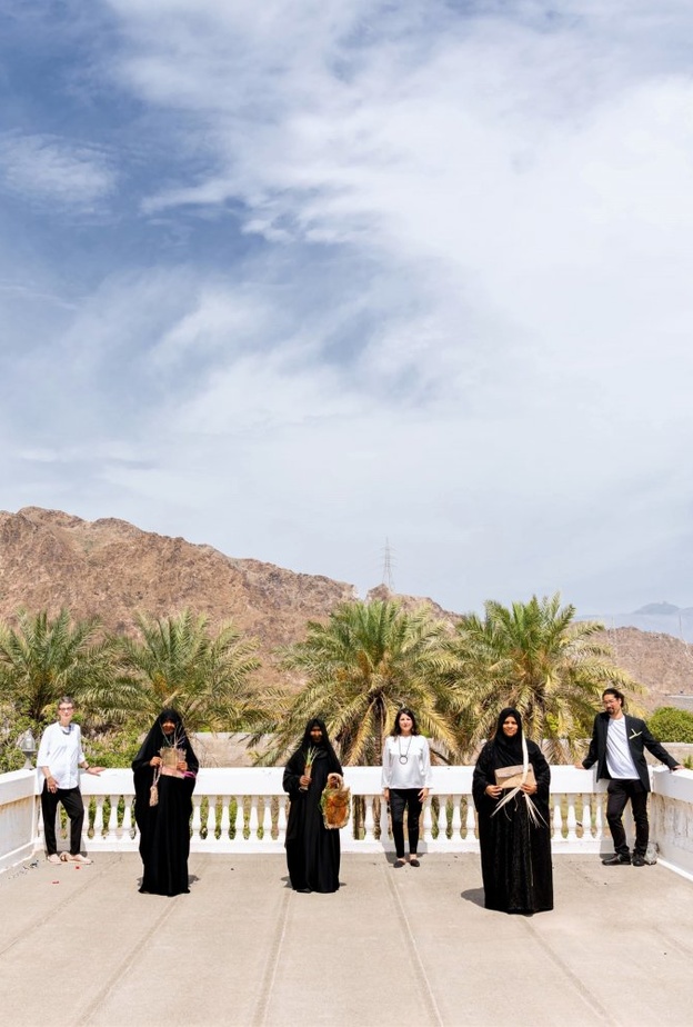 السفيفة التقليدية مع سفيفة جلد الإبل