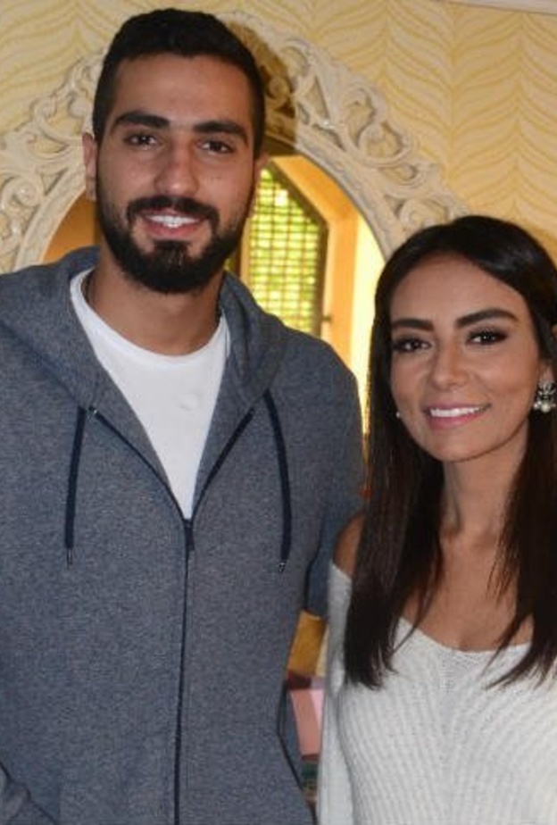 سارة الطباخ ومحمد الشرنوبي 