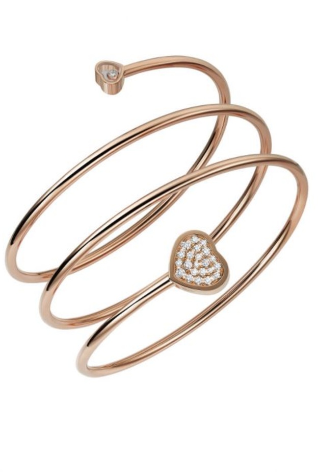 أساور ذهب وردي من شوبارد Chopard 