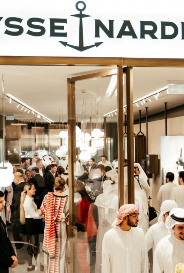 أوليس ناردين تفتتح بوتيك العلامة في دبي مول بالتعاون مع أحمد صديقي وأولاده