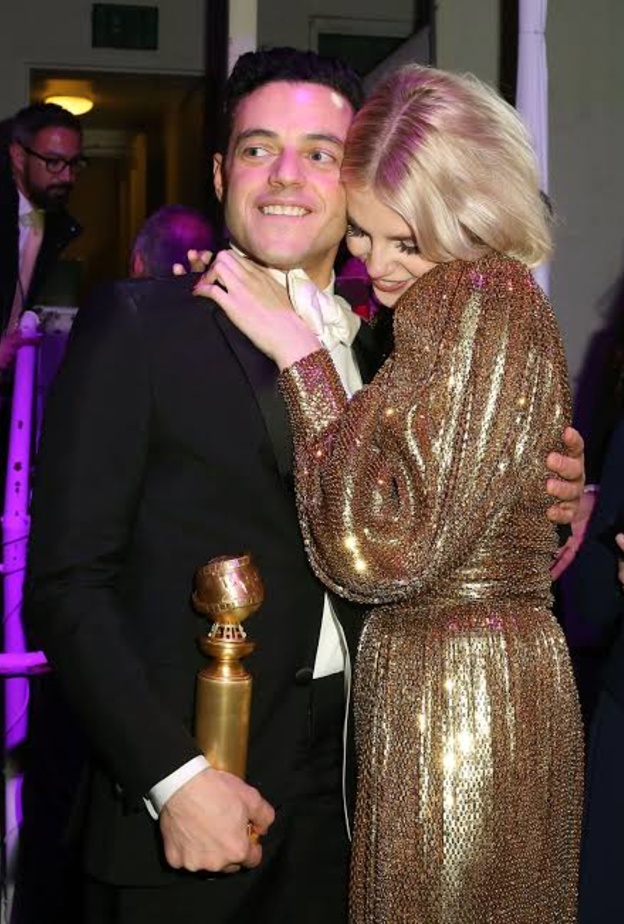 رامي مالك و لوسي 