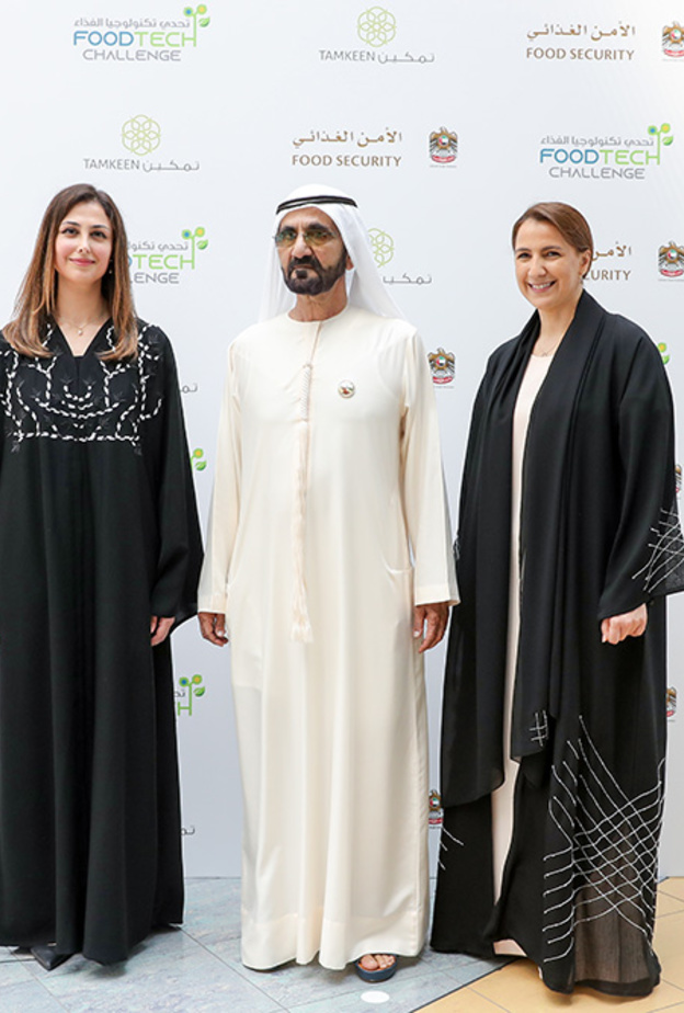 محمد بن راشد يُطلق تحدي تكنولوجيا الغذاء العالمي