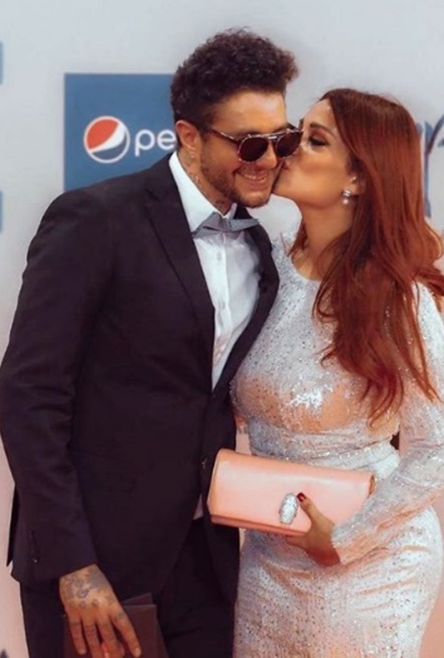 أحمد الفيشاوي وزوجته