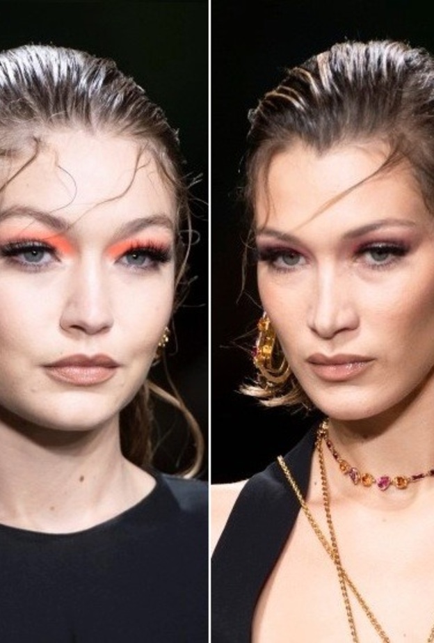 أجمل إطلالات بيلا وجيجي حديد في عروض الموضة