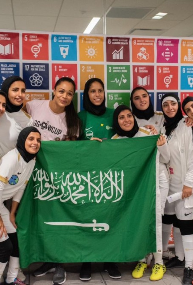 المنتخب السعودي النسائي ينال المركز الثاني في بطولة الأهداف العالمية في نيويورك