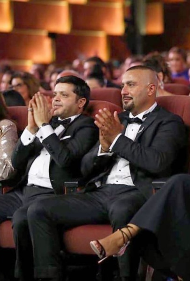 احمد السقا وزوجته ومحمد هنيدي وزوجته