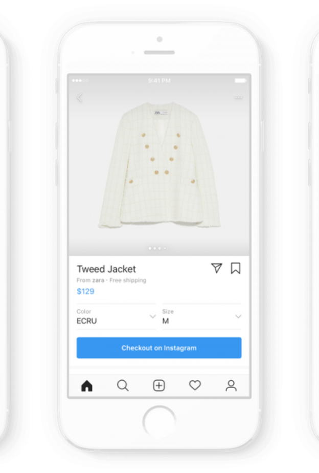 الملصق الجديد يمكن للشركات وضعه ضمن منشورات عن منتجات ستتاح قريباً للشراء والتسوق من انستقرام