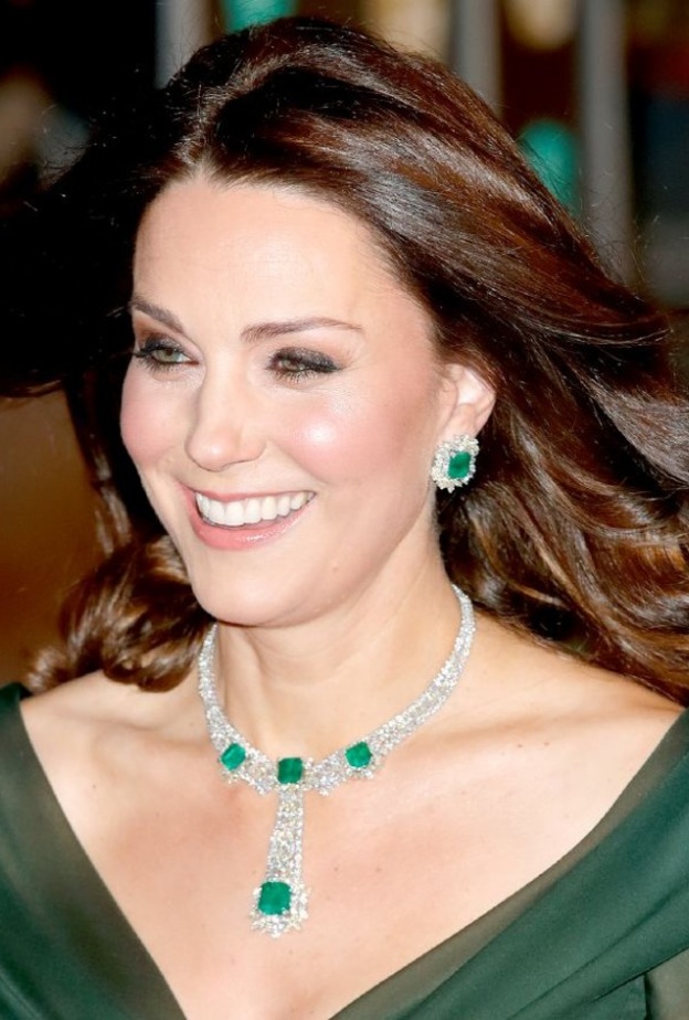 طقم الزمرد للدوقة كيت ميدلتون
