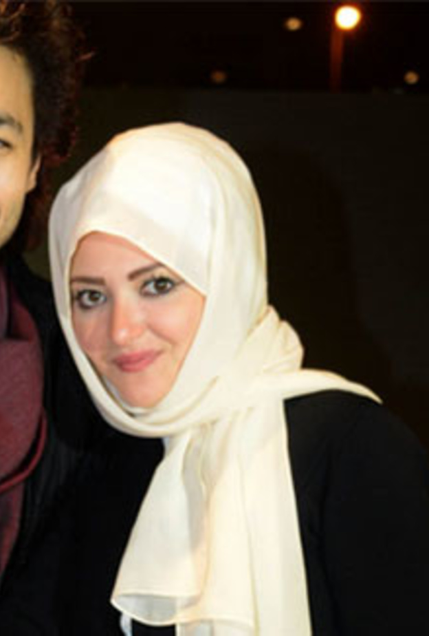 حمادة هلال وزوجته