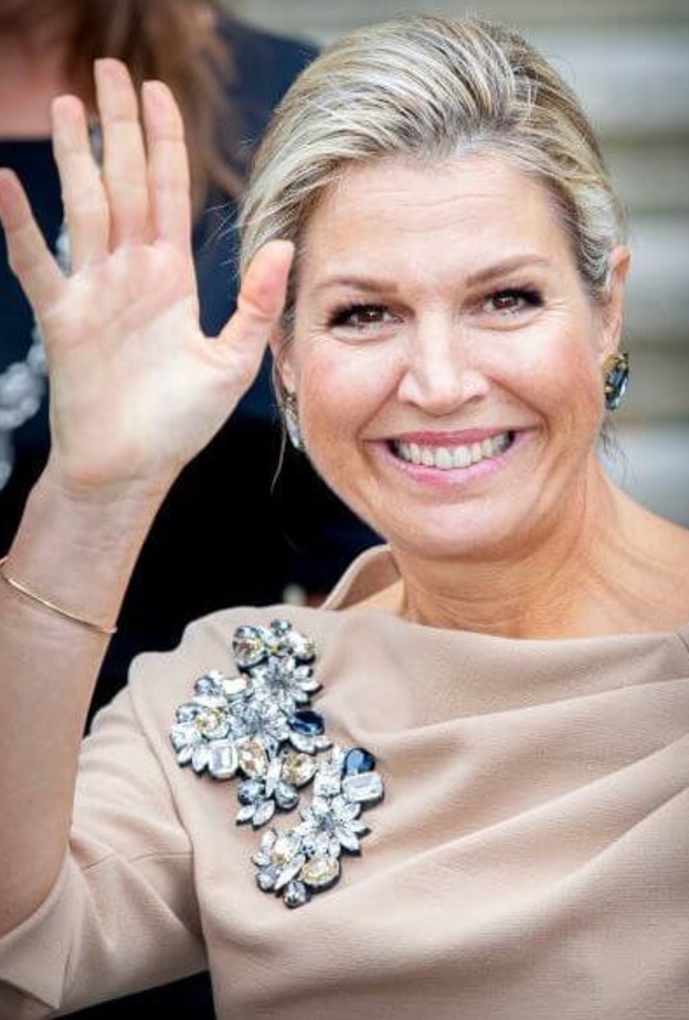 الملكة ماكسيما في مؤتمر للصحة النفسية