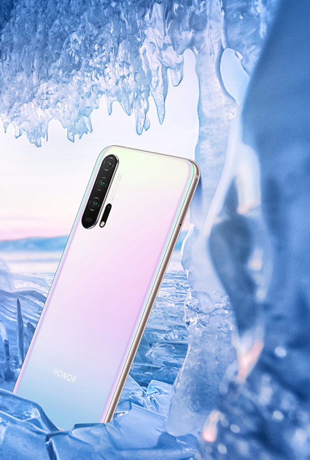 إطلاق هاتف HONOR 20 PRO باللون الأبيض الثلجي الرائع في المملكة العربية السعودية