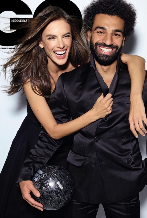 أليساندرا أمبروسيو ومحمد صلاح