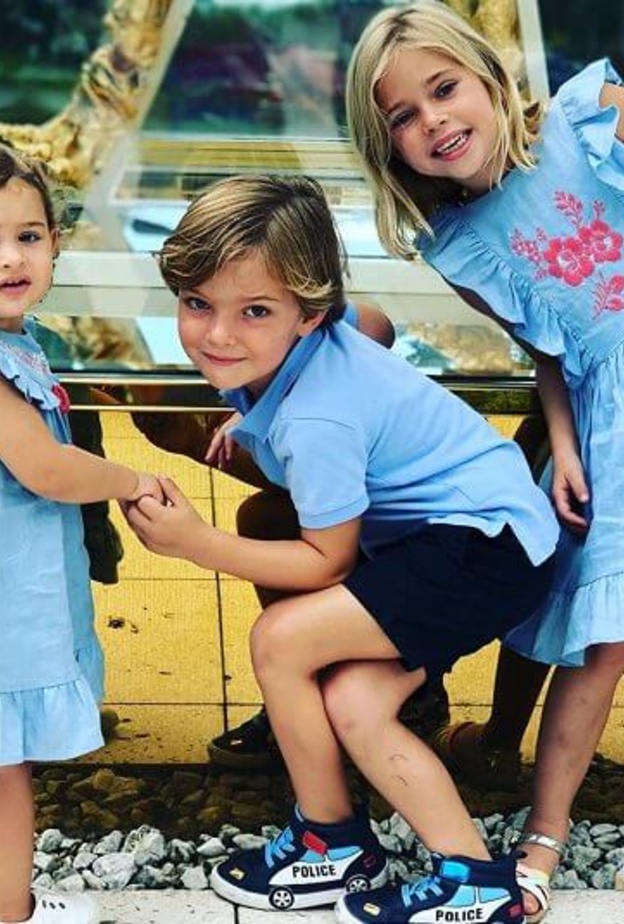 الأميرة مادلين تنشر صورة جديدة لأطفالها الثلاثة