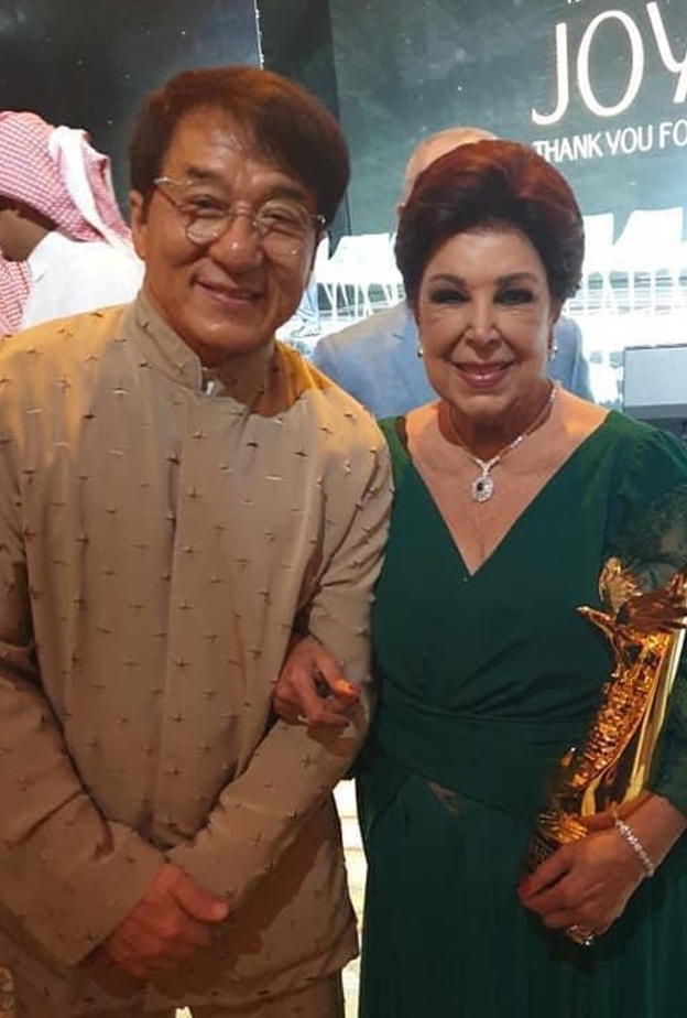 جاكي شان مع رجاء الجداوي