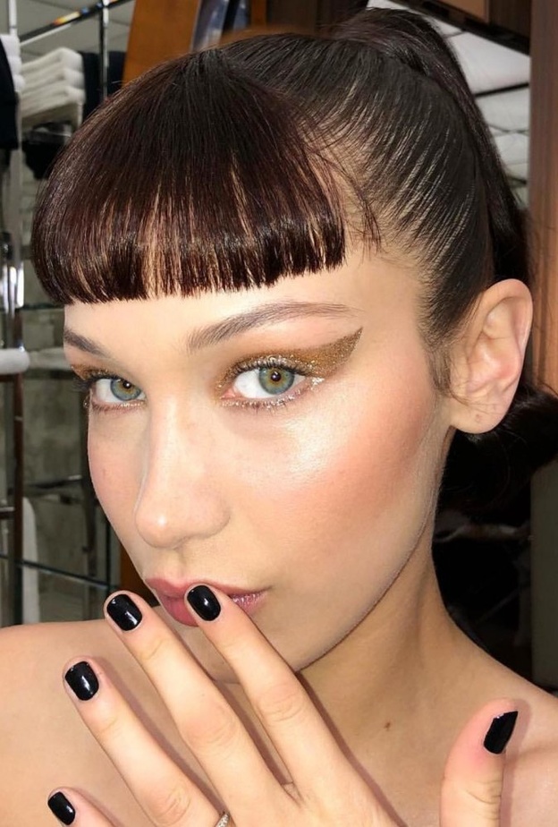  احدث صيحات الاظافر الطبيعية مستوحاه من بيلا حديد 2019