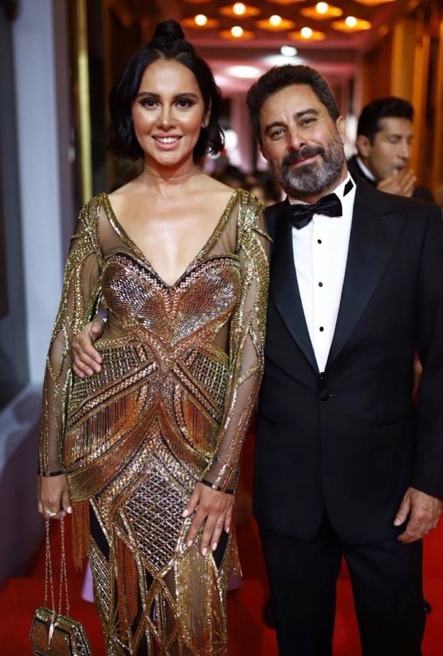 ياسمين رئيس وهادي الباجوري 