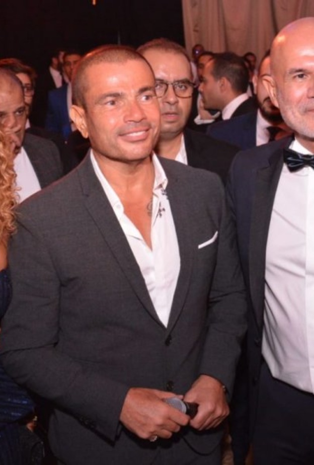 عمرو دياب ودينا الشربيني