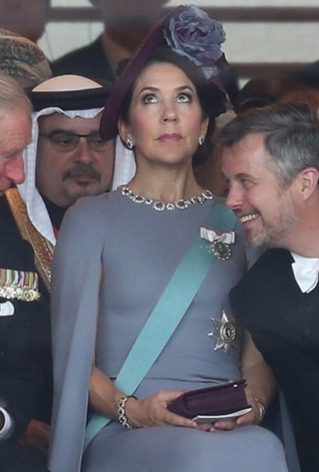 ولي عهد الدنمارك وزوجته الأميرة ماريوالامير تشارلز