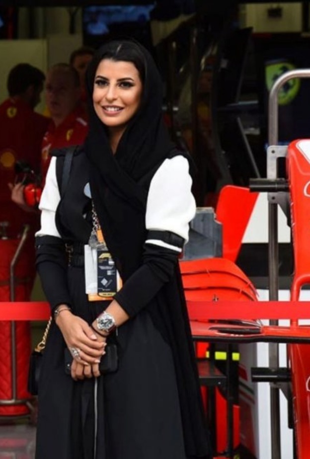 أسيل الحمد اختبرت سيارة فريق رينو المنافس في بطولة العالم للفورمولا1