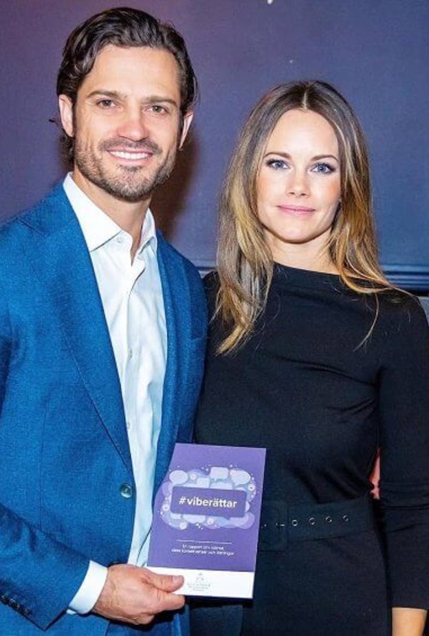 الأمير كارل فيليب والأميرة صوفيا في ندوة عن التنمر وبث الكراهية عبر الإنترنت