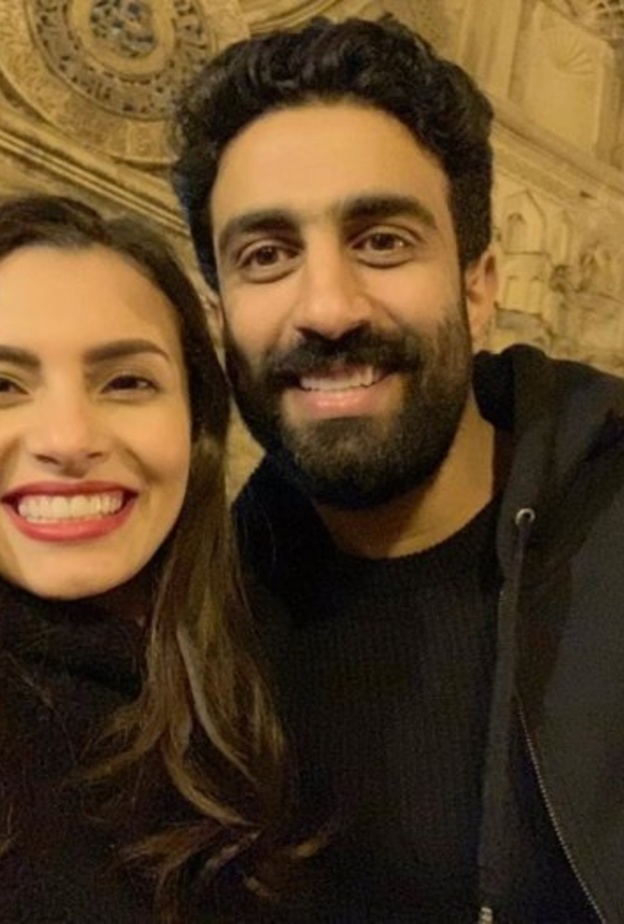 كارمن سليمان وزوجها