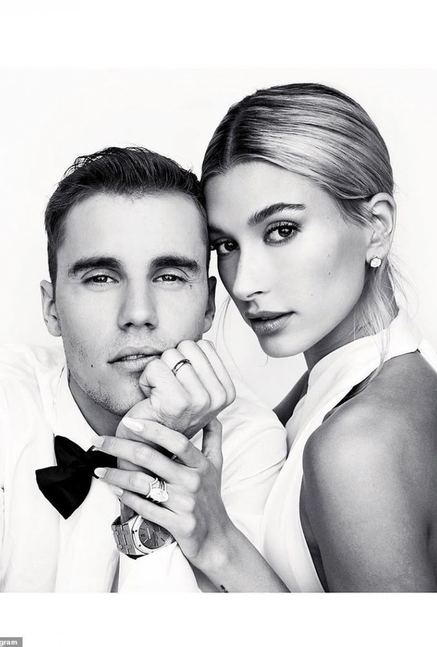 جاستن بيبر و هايلي بالدوين 