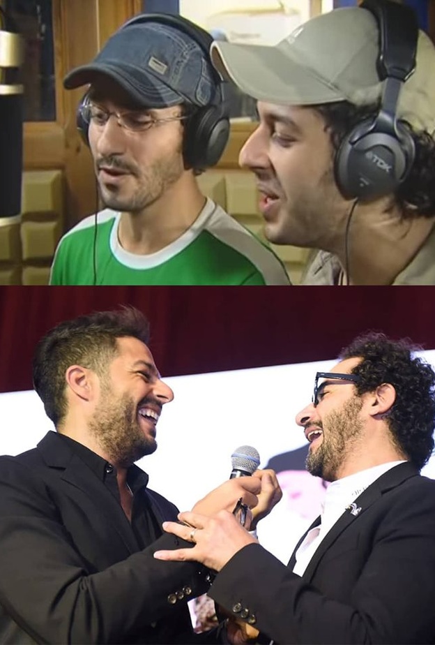 احمد حلمي ومحمد حماقي