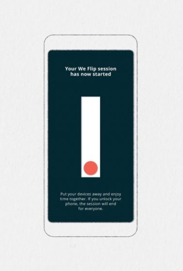 تطبيق We Flip للتخلص من ادمان الهاتف الذكي