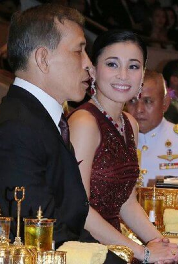 ملك وملكة تايلاند في حفل خوسيه كاريراس