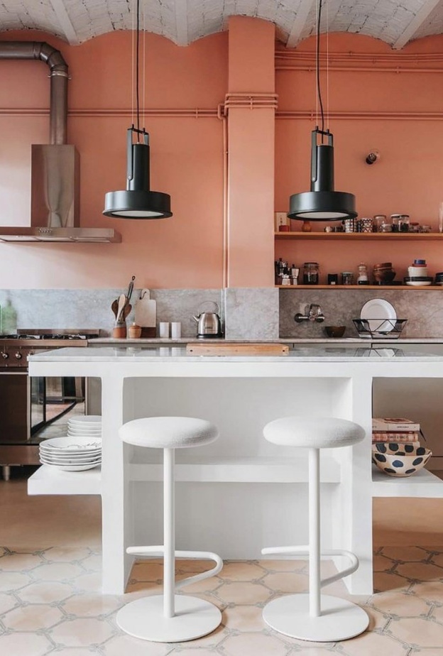  الأزرق السماوي الفاتح لديكور مطبخ 2020