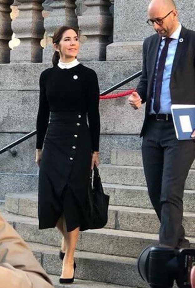 الأميرة ماري في مؤتمر في كريستيانسبورغ