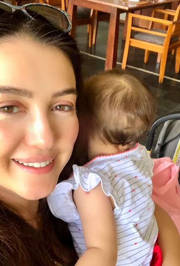 كندة علوش وابنتها