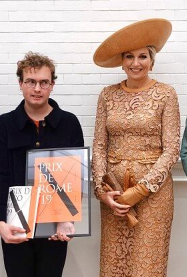 الملكة ماكسيما في حفل توزيع جوائز Prix de Rome لعام 2019