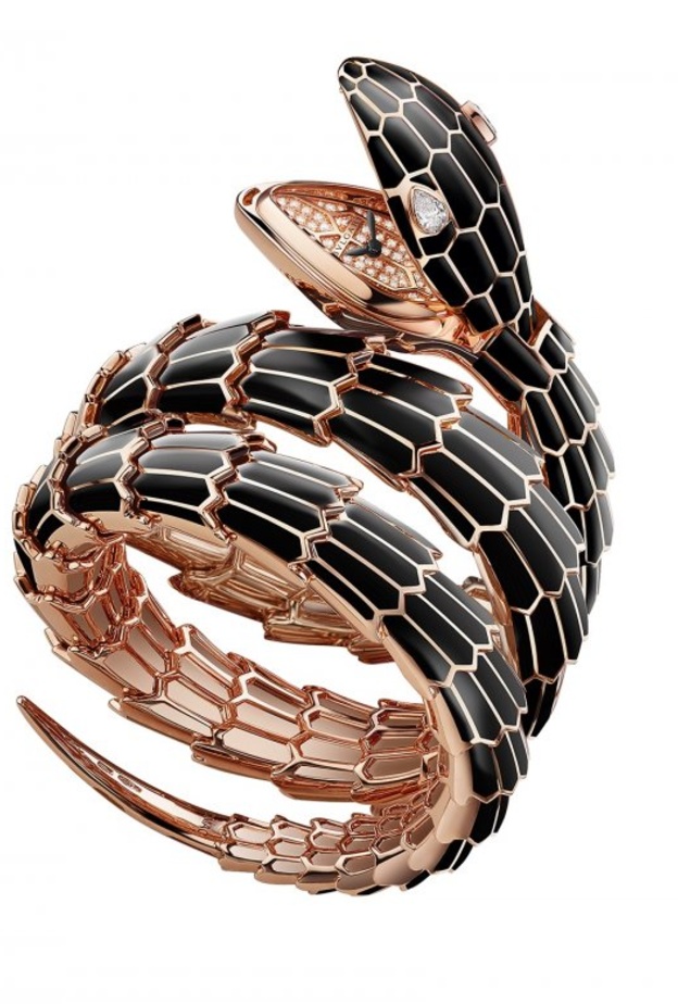ساعة سرية من مجموعة Bvlgari Serpenti