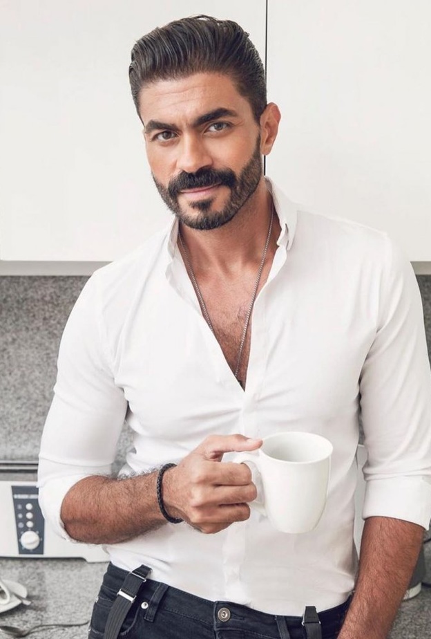 خالد سليم قبل وبعد خسارته للوزن