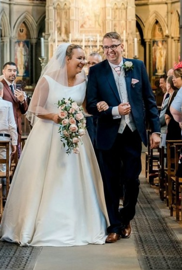 العروس الجندية ايما خلال خدمتها في الجيش البريطاني