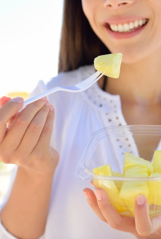 فوائد اكل الاناناس لمدة شهر للتنحيف