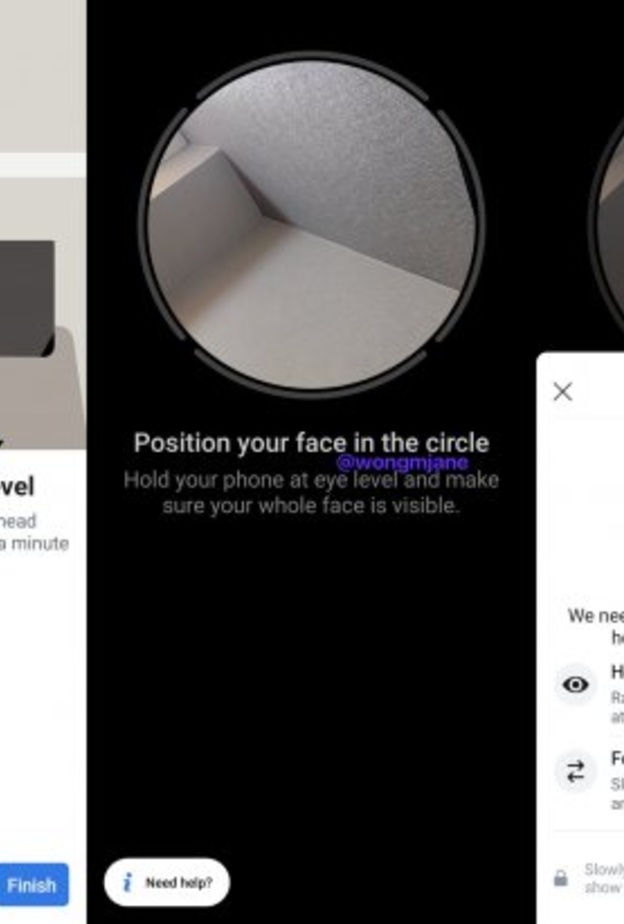  فيسبوك ستطلب تطلب من المستخدمين أخذ صورة ذاتية في اتجاهات مختلفة للتأكد من الهوية